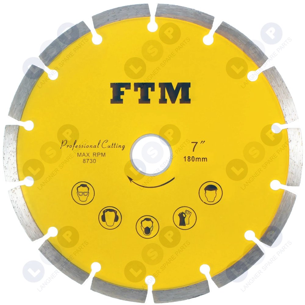 Segmentový diamantový kotúč 180mm FTM-7ZS